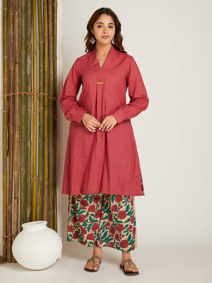 Cotton Block Printed Palazzo